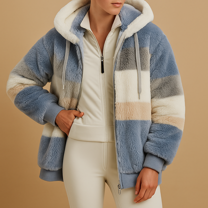 Large Cozy Women's Knit Jacket - Nocini