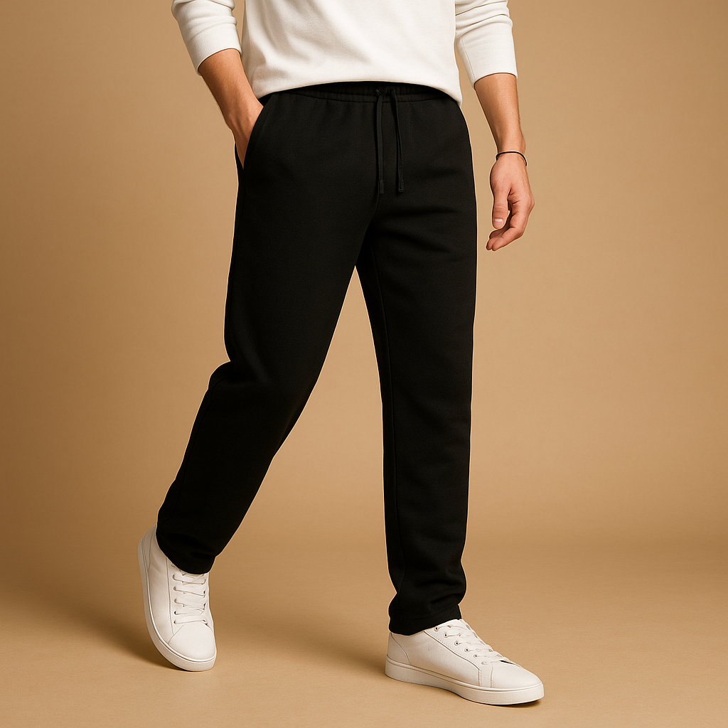 Oversized wide-leg joggers for men | Ethan - Nocini