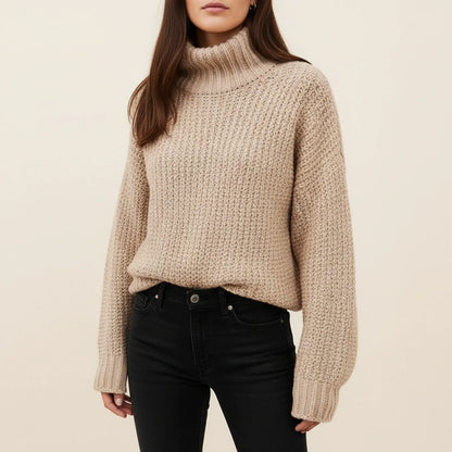 Comfortable Loose Knit Women's Sweater