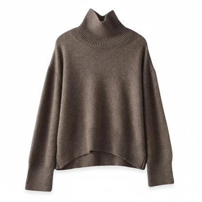 Large Crew Neck Women's Sweater