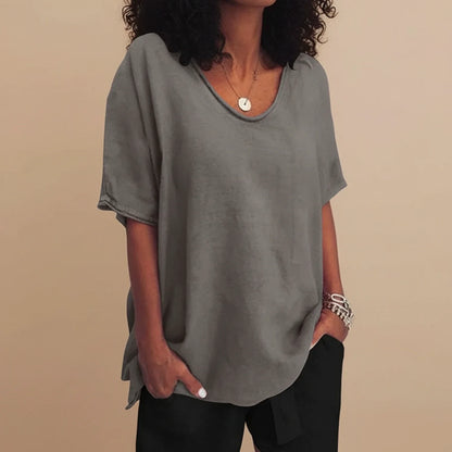 Loose Fit Women's Blouse - Olytrend