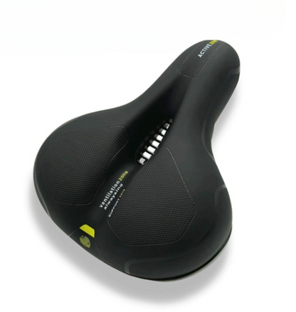 Pain-Free & Ergonomic Gel Bike Saddle - ErgoRoyal-Yellow-Nora Luxe
