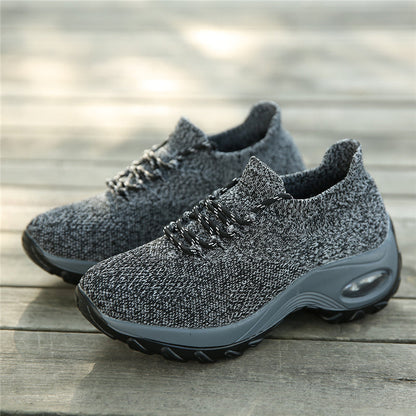 Pain-Relieving Ladies Sneakers - ComfortMax-Black-3-Nora Luxe