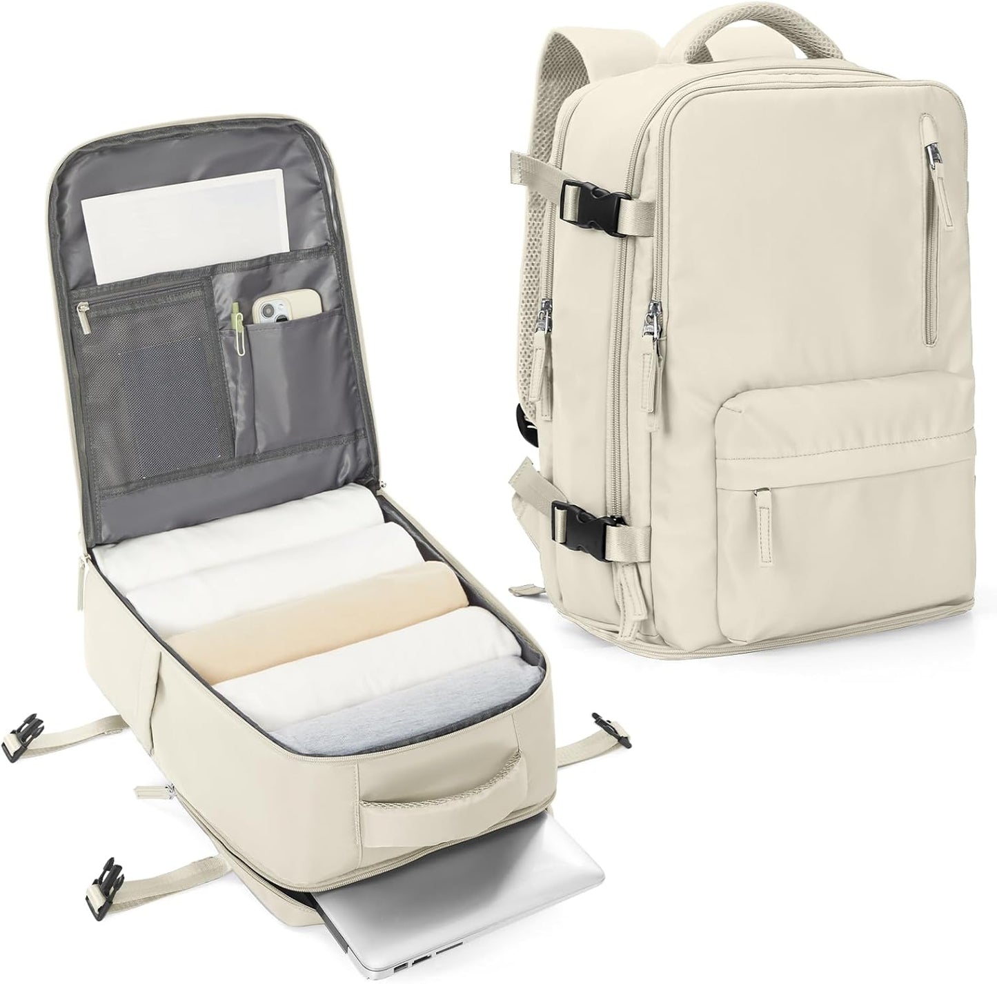 Practical Laptop Backpack with Padded Shoulder Strap