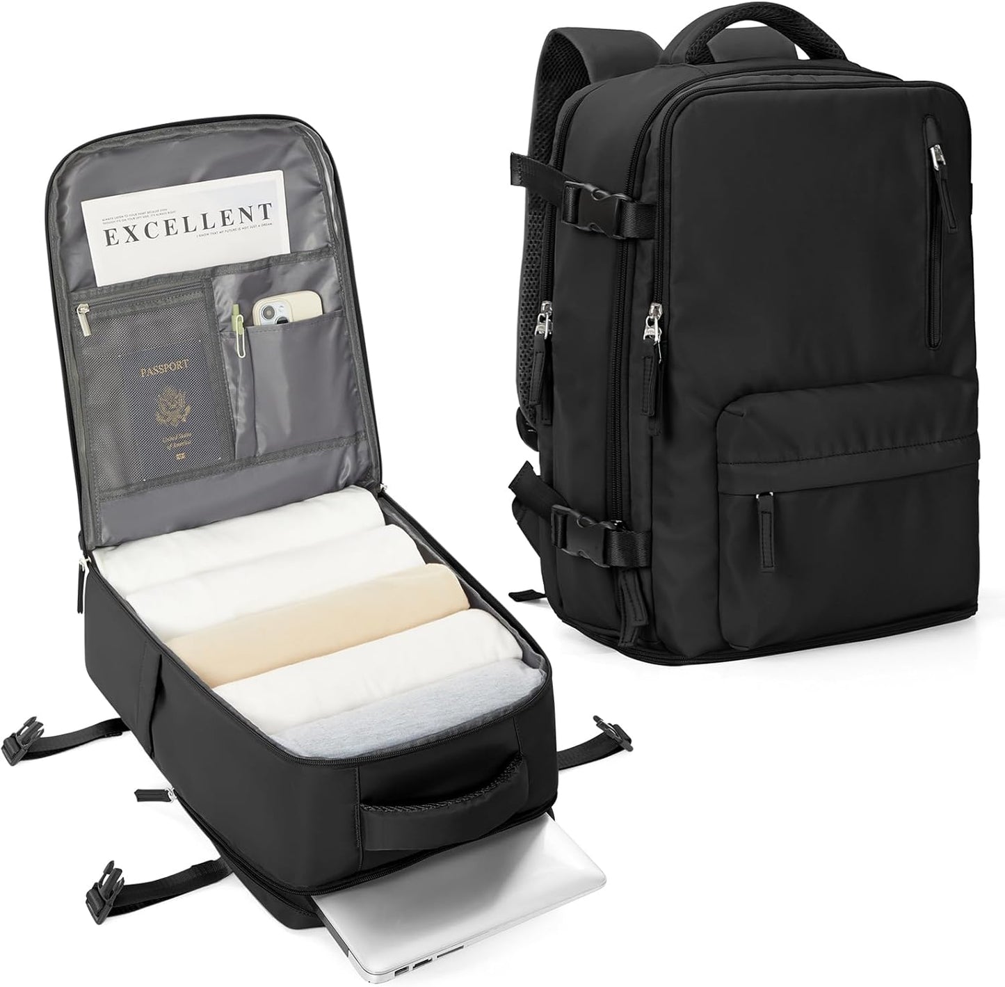 Practical Laptop Backpack with Padded Shoulder Strap
