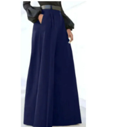 Classic Wide Leg Women's Pants - Simple Chic Style
