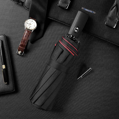 Waterproof Compact Umbrella – Strong Windproof Frame