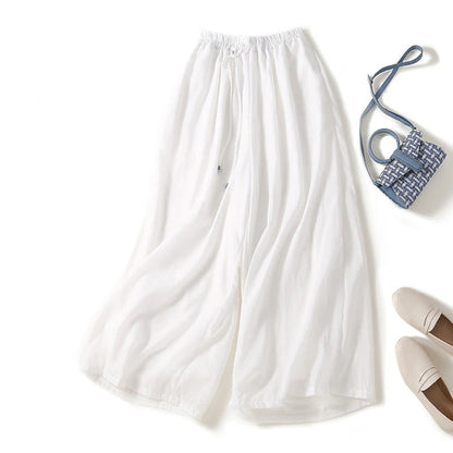 Image of Patricia | Women's High-Waisted Wide Leg Pants