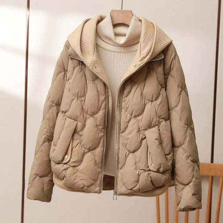Warm Padded Women's Parka Jacket - Nocini