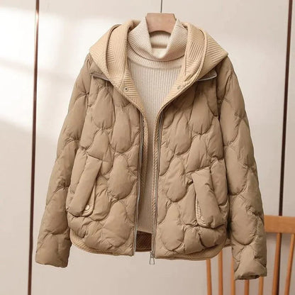 Warm Padded Women's Parka Jacket - Nocini