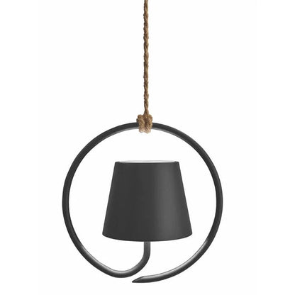 Pendant Lamp - AuraGlow-Black-Nora Luxe