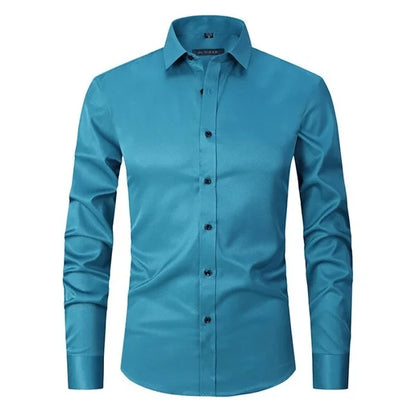 Performance Shirt - DynamicStretch-Light green-S-Nora Luxe