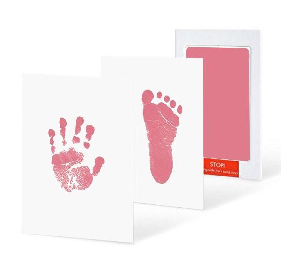 Personal Baby Handprint Kit - MiniMemento-Pink-Nora Luxe