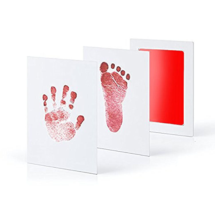 Personal Baby Handprint Kit - MiniMemento-Red-Nora Luxe