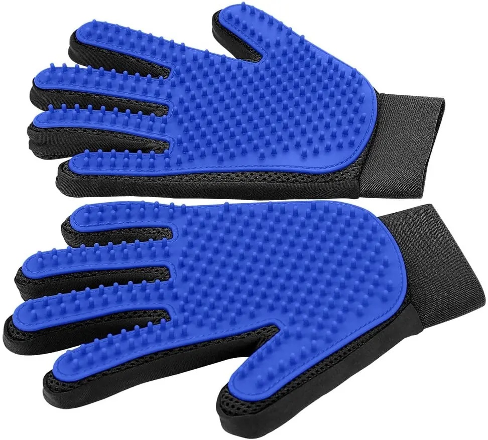 Gentle Pet Hair Remover Glove for Dogs and Cats - Pexav