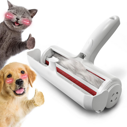 Pet Hair Remover - Self-Cleaning Lint Roller for Pets-White-Nora Luxe
