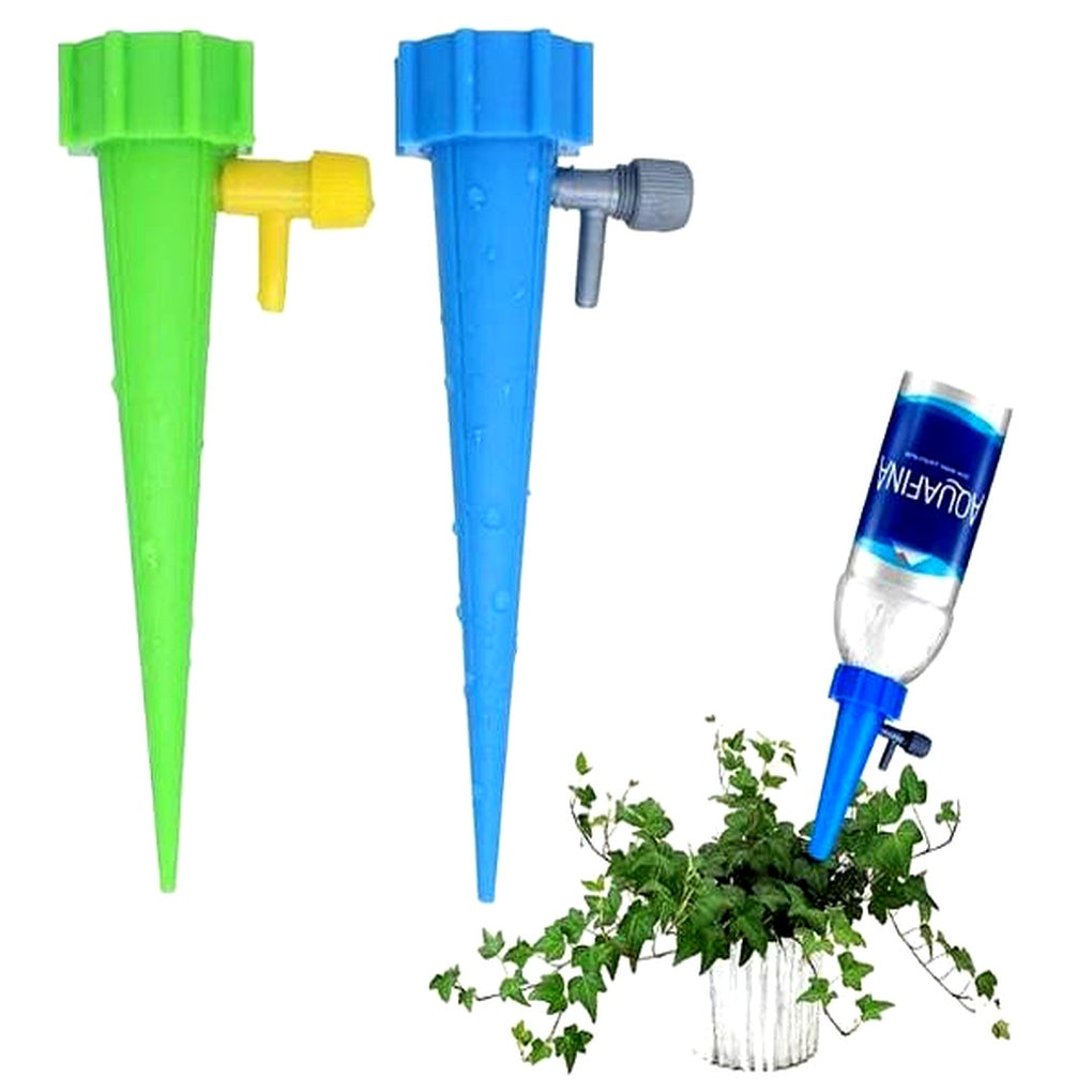 Easy Plant Watering Stakes (12 Pack) - Adjustable Drip Irrigation - Olytrend