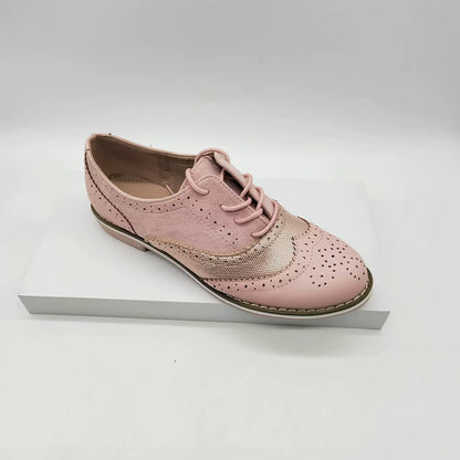 Classic Lace Up Leather Oxford Shoes - Nocini