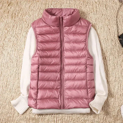Waterproof Ladies Gilet with Zip Fastening