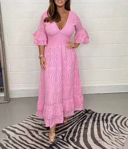Nikki - Pretty Sundress with Low Neckline