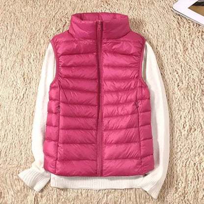 Waterproof Ladies Gilet with Zip Fastening