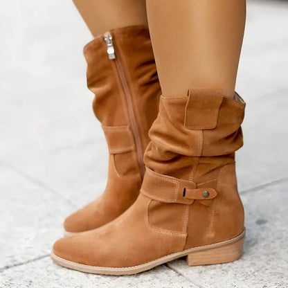 Comfortable Ankle Boots With Cushioned Insoles