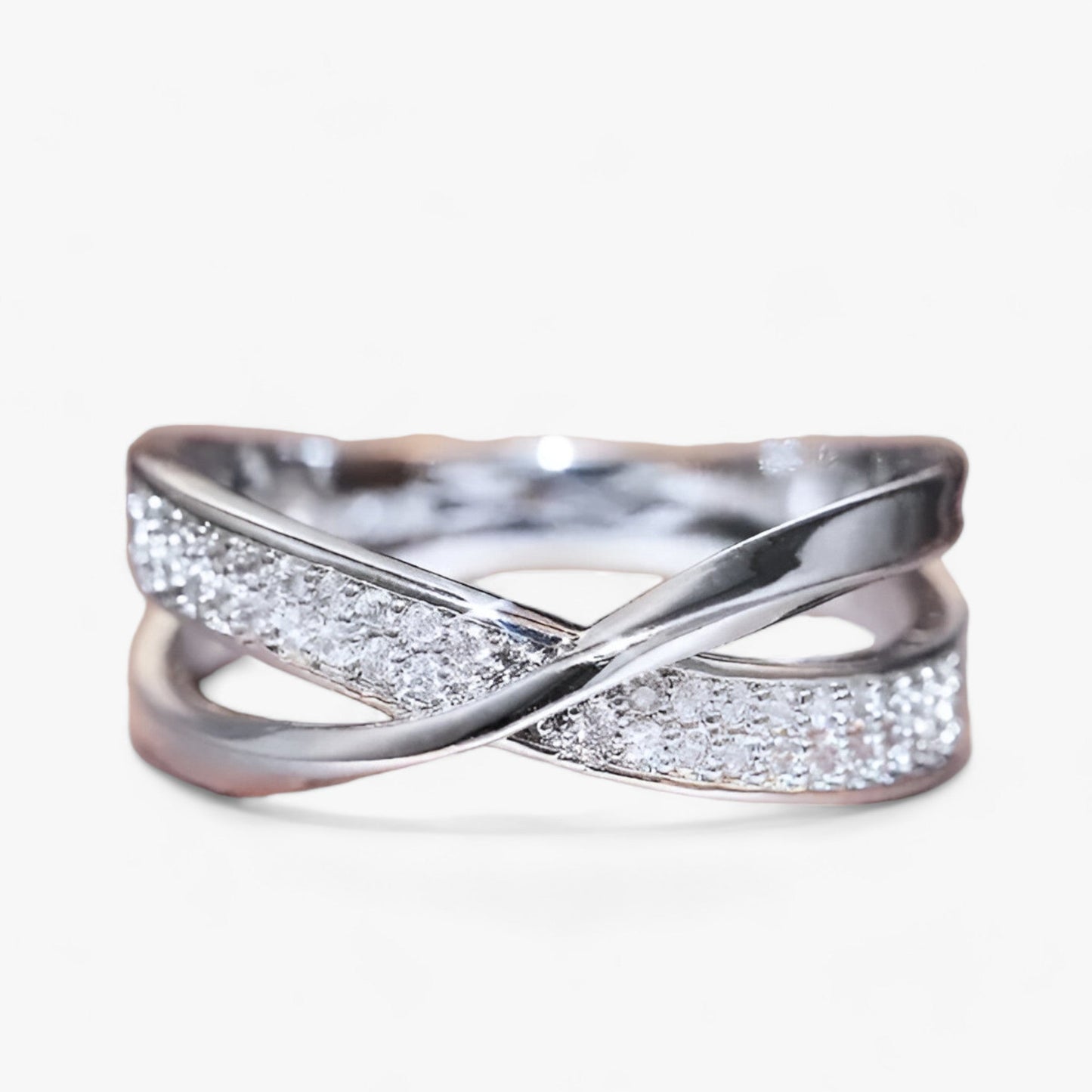Simple Interlocking Band Ring