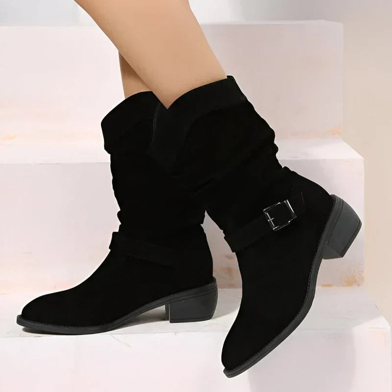 Comfortable Ankle Boots With Cushioned Insoles
