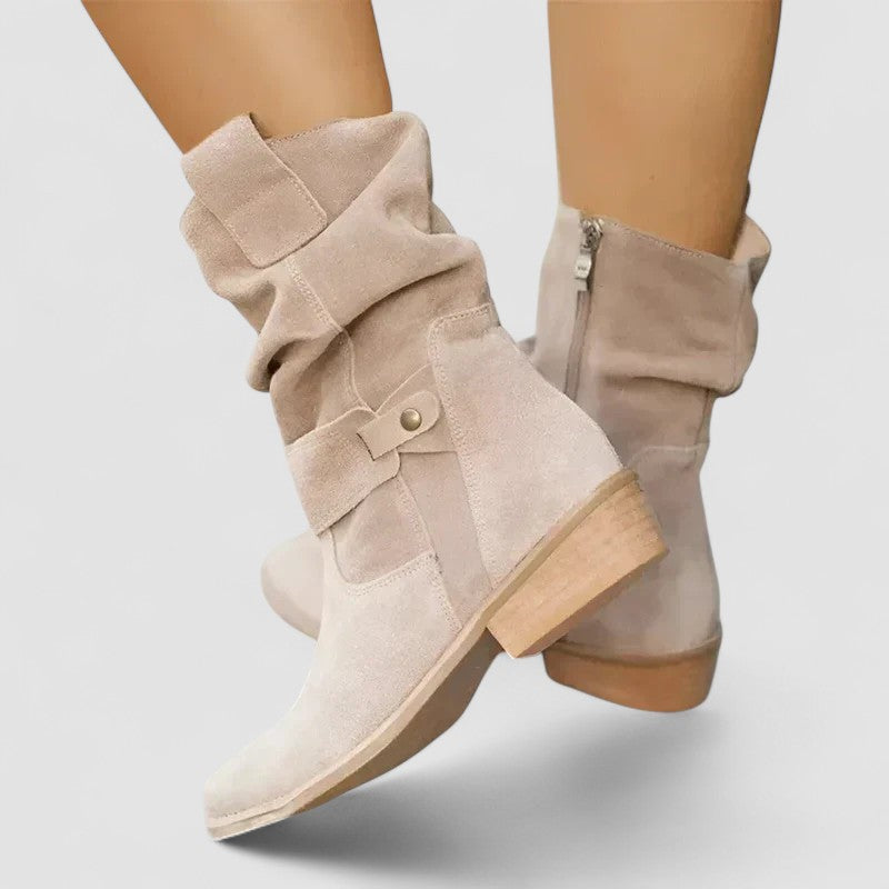 Comfortable Arch Support Ankle Boots - Olytrend