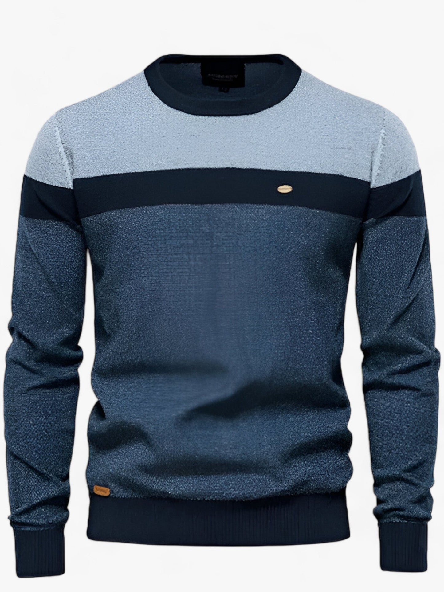 Classic Crew Neck Cotton Sweater