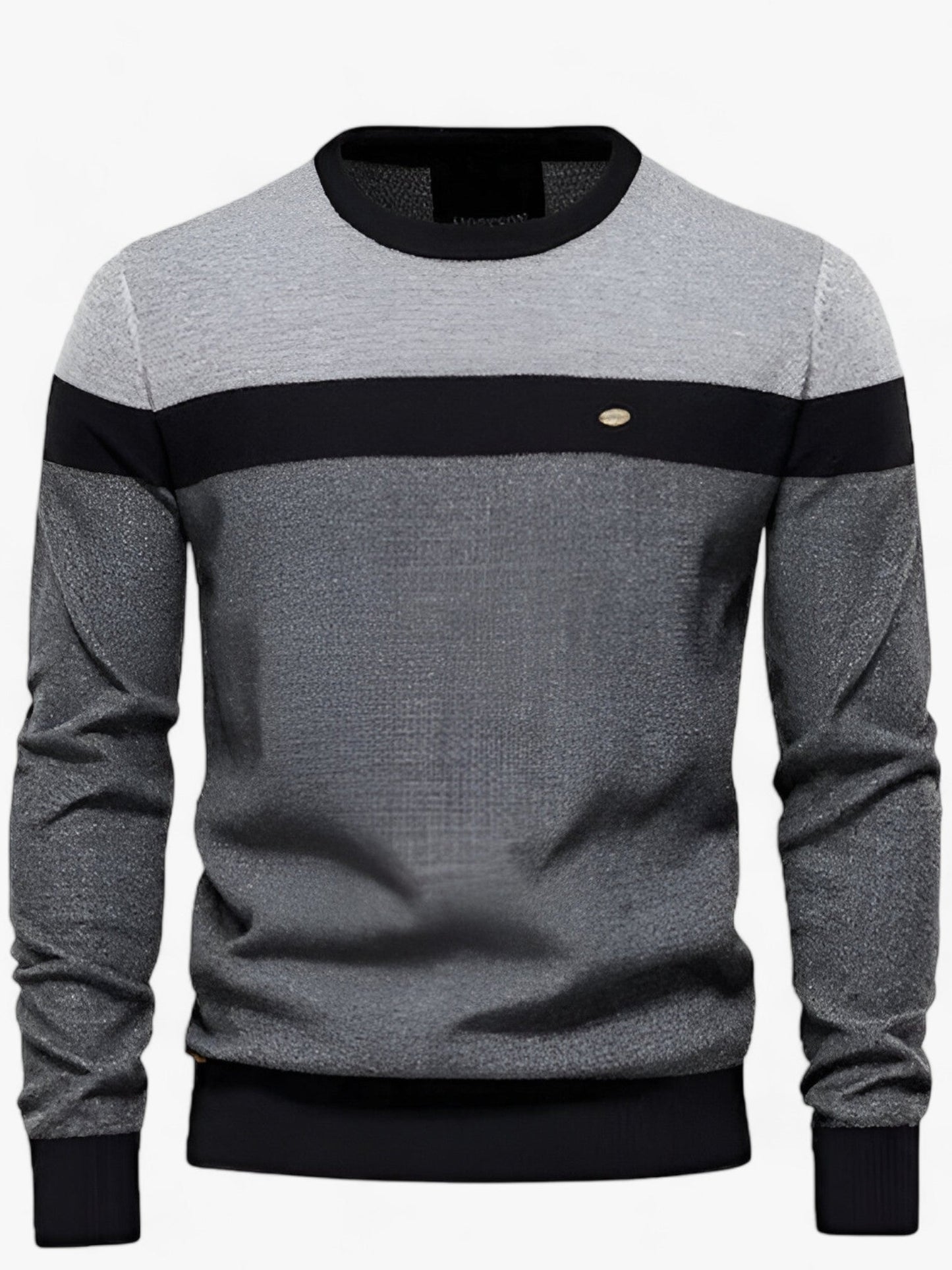 Classic Crew Neck Cotton Sweater