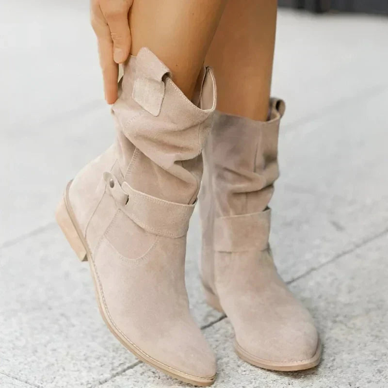 Comfortable Ankle Boots With Cushioned Insoles