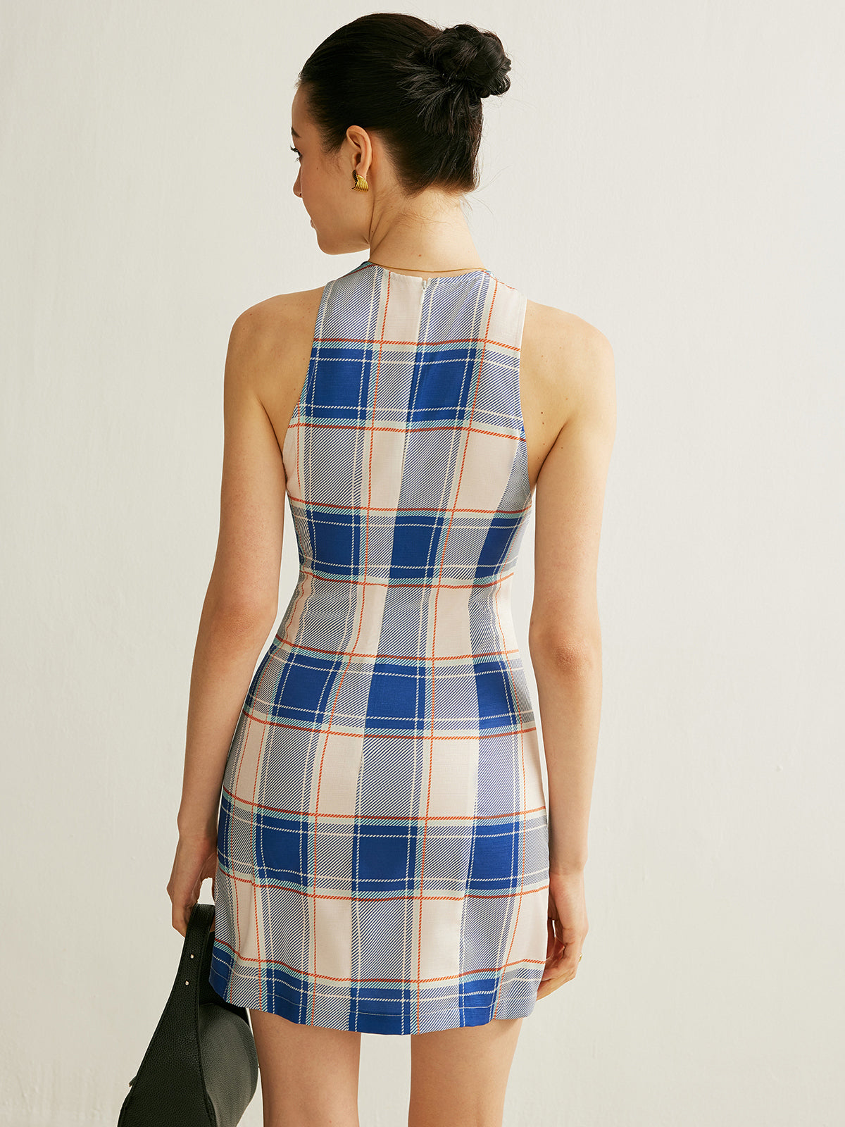 Classic Checkered Summer Dress