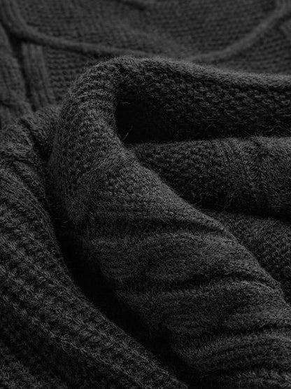 Simple Crew Neck Sweater Vest