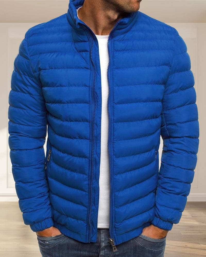 Simple Zip Up Coat - Ethan - Pexav