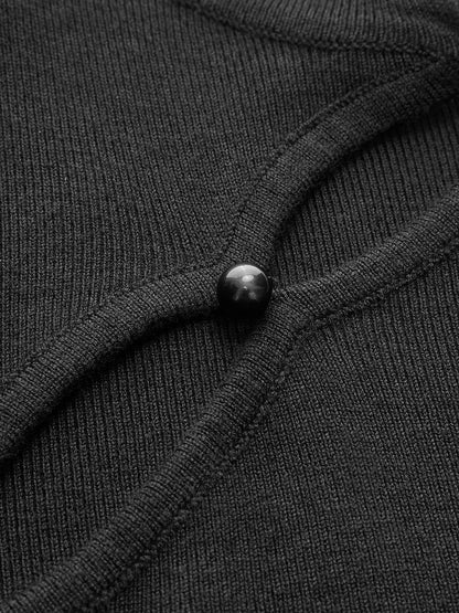 Simple Crew Neck Slim Fit Sweater