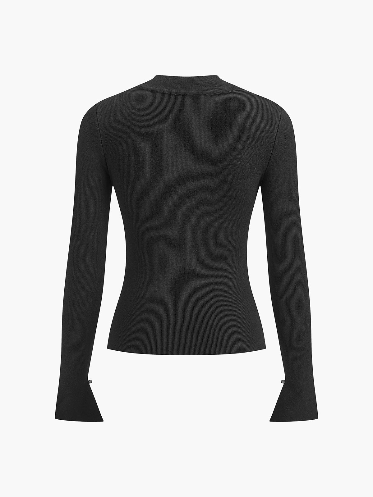 Simple Crew Neck Slim Fit Sweater