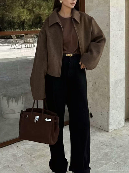 Classic Textured Blazer Jacket
