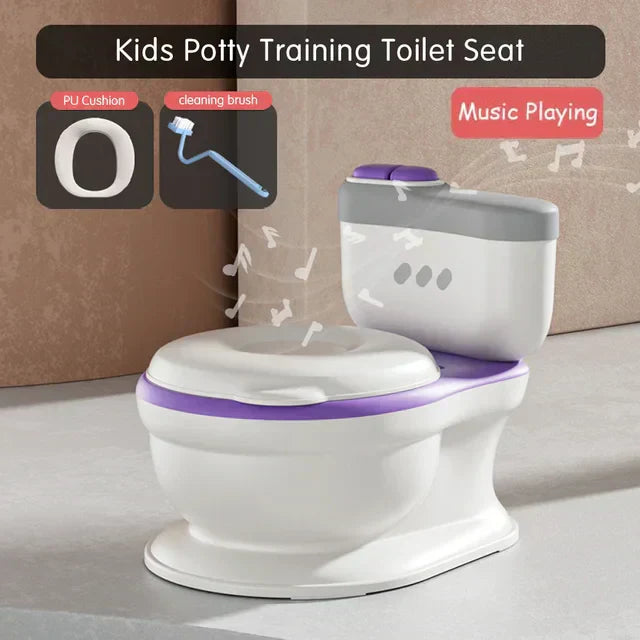 Playful Potty Training with Comfort and Fun - PottyPal-Purple-Nora Luxe