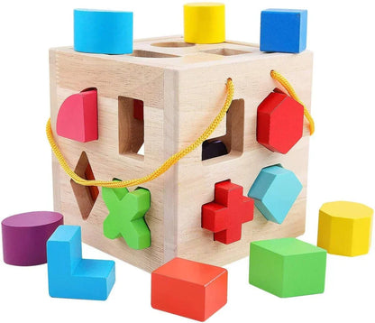 Fun Educational Shape Sorting Box - Pexav