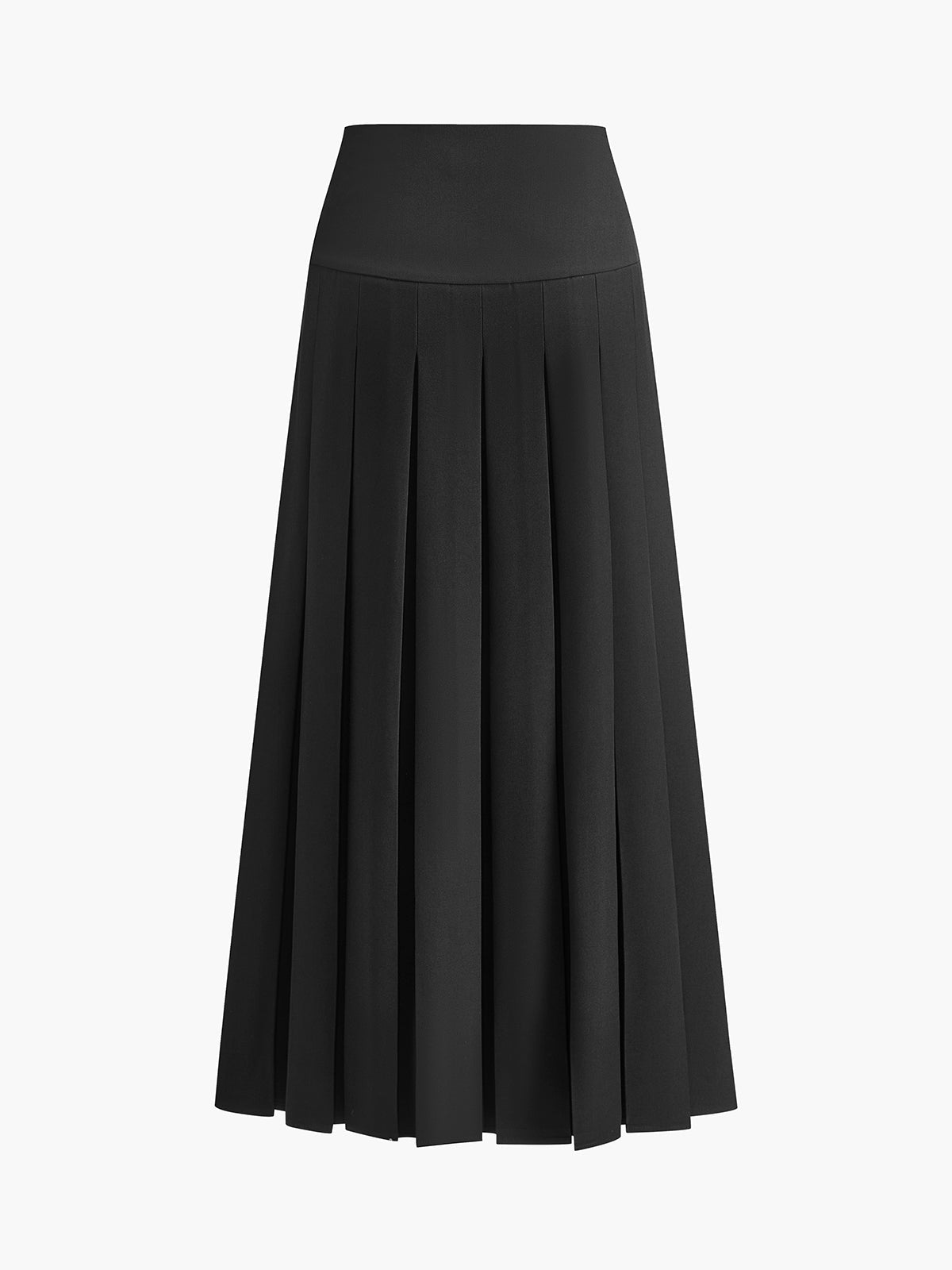 Flowy Flared Midi Skirt