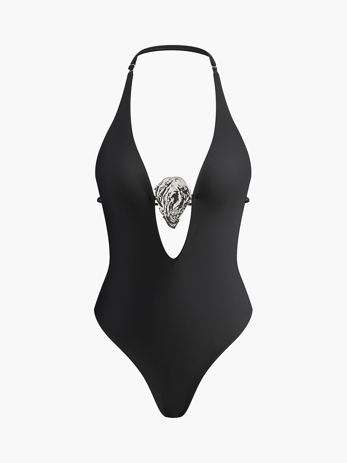 Low Back Halter Neck Swimwear