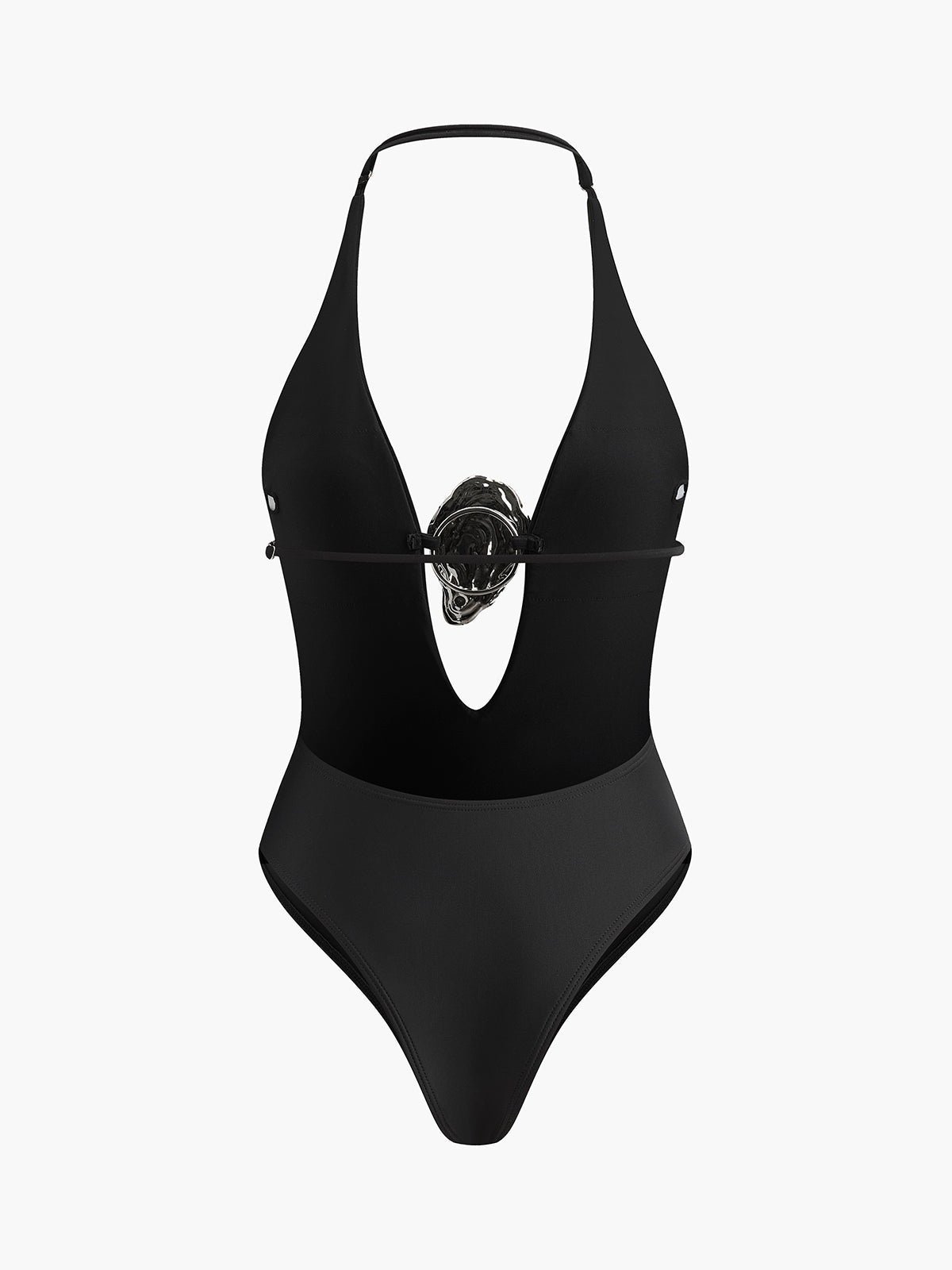 Low Back Halter Neck Swimwear