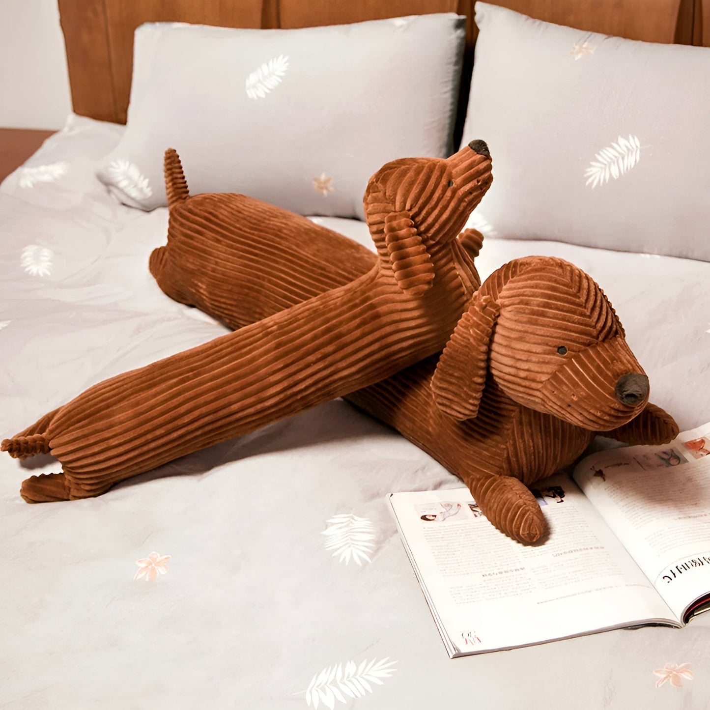 Soft Dachshund Dog Pillow – DaxiRest - Pexav