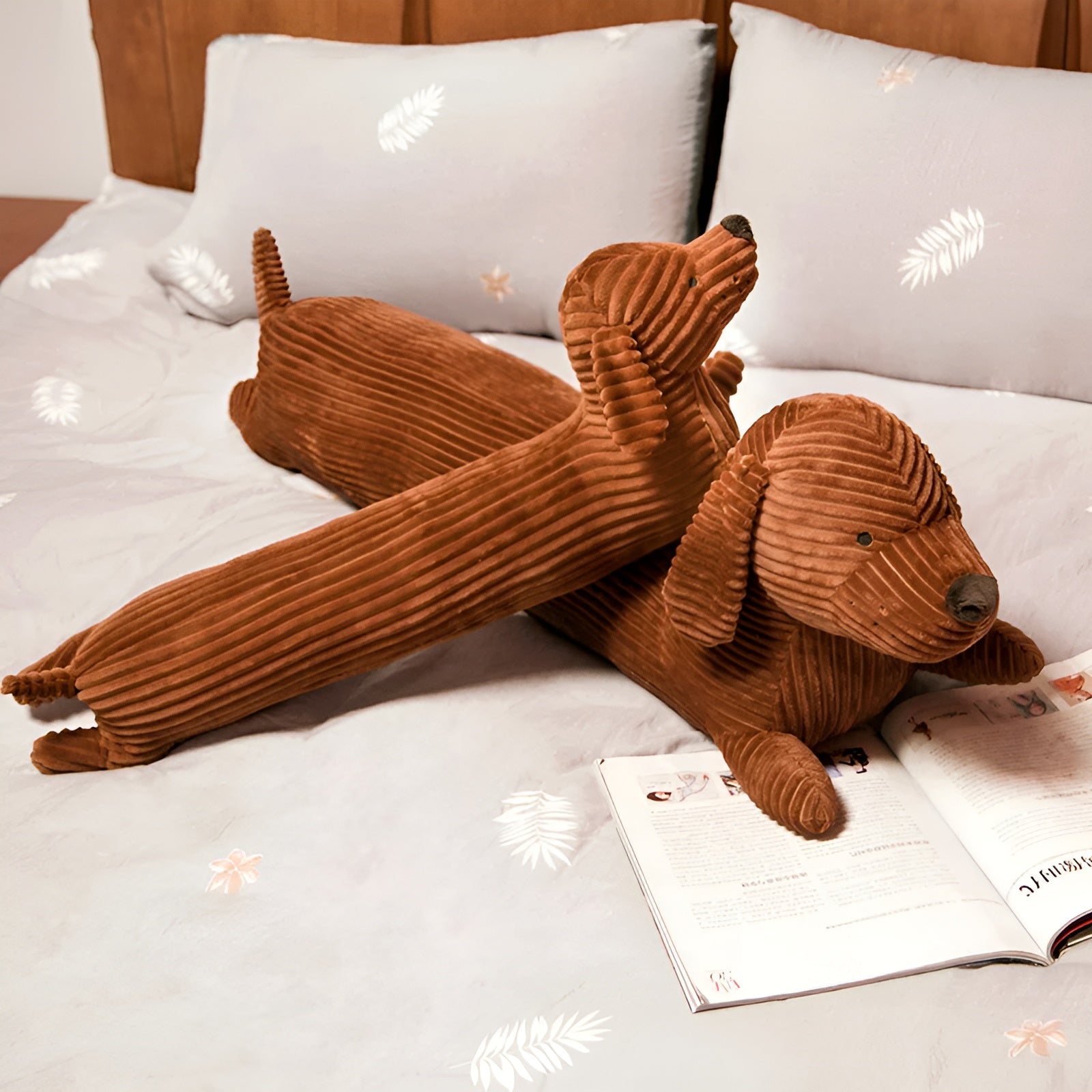 Soft Dachshund Dog Pillow – DaxiRest - Pexav