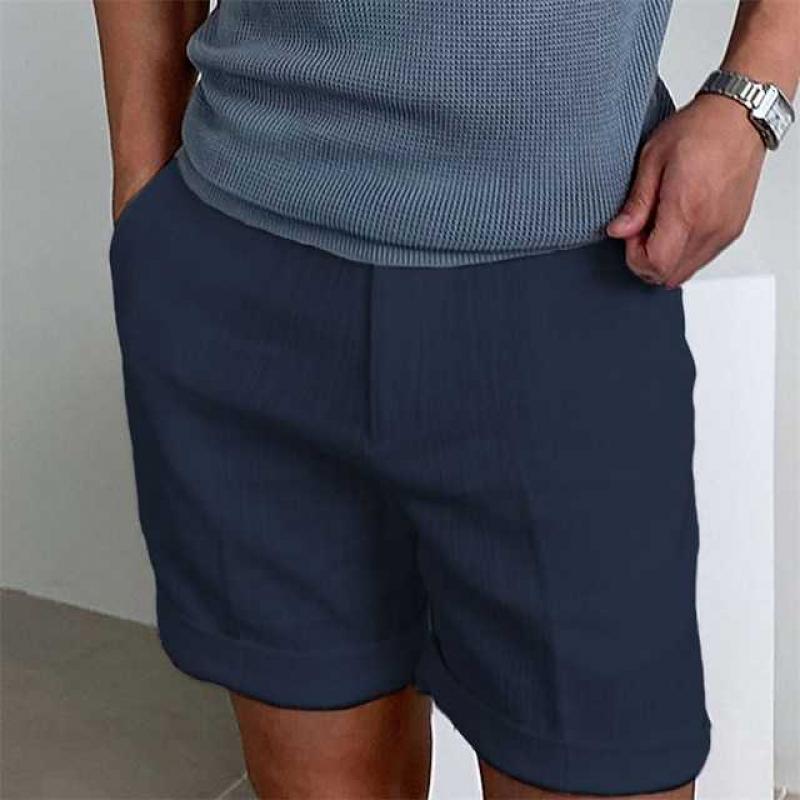Casual Linen Shorts for Men - Loose Fit