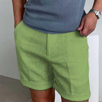 Casual Linen Shorts for Men - Loose Fit