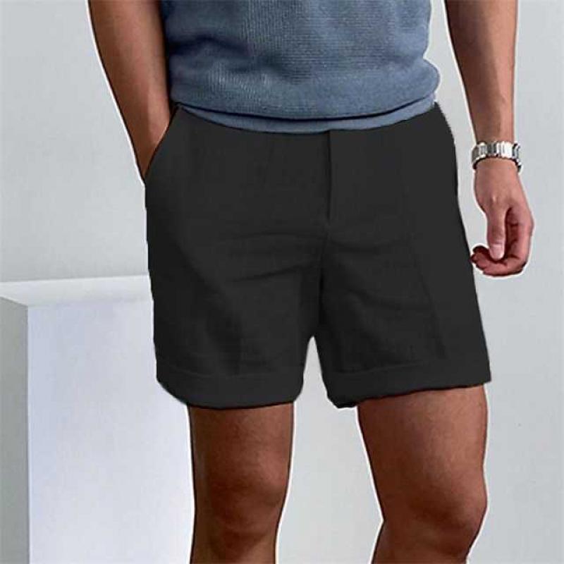 Comfortable Men's Shorts with Elastic Waistband