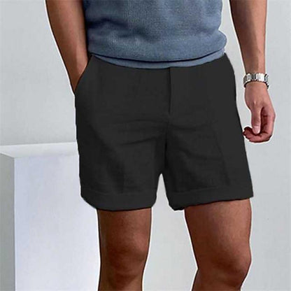 Comfortable Men's Shorts with Elastic Waistband