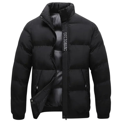 Casual Men's Collared Coat